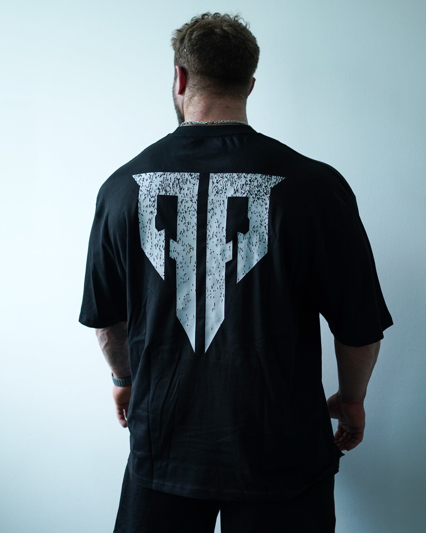 Pumper's Iron Tee Oversized schwarz