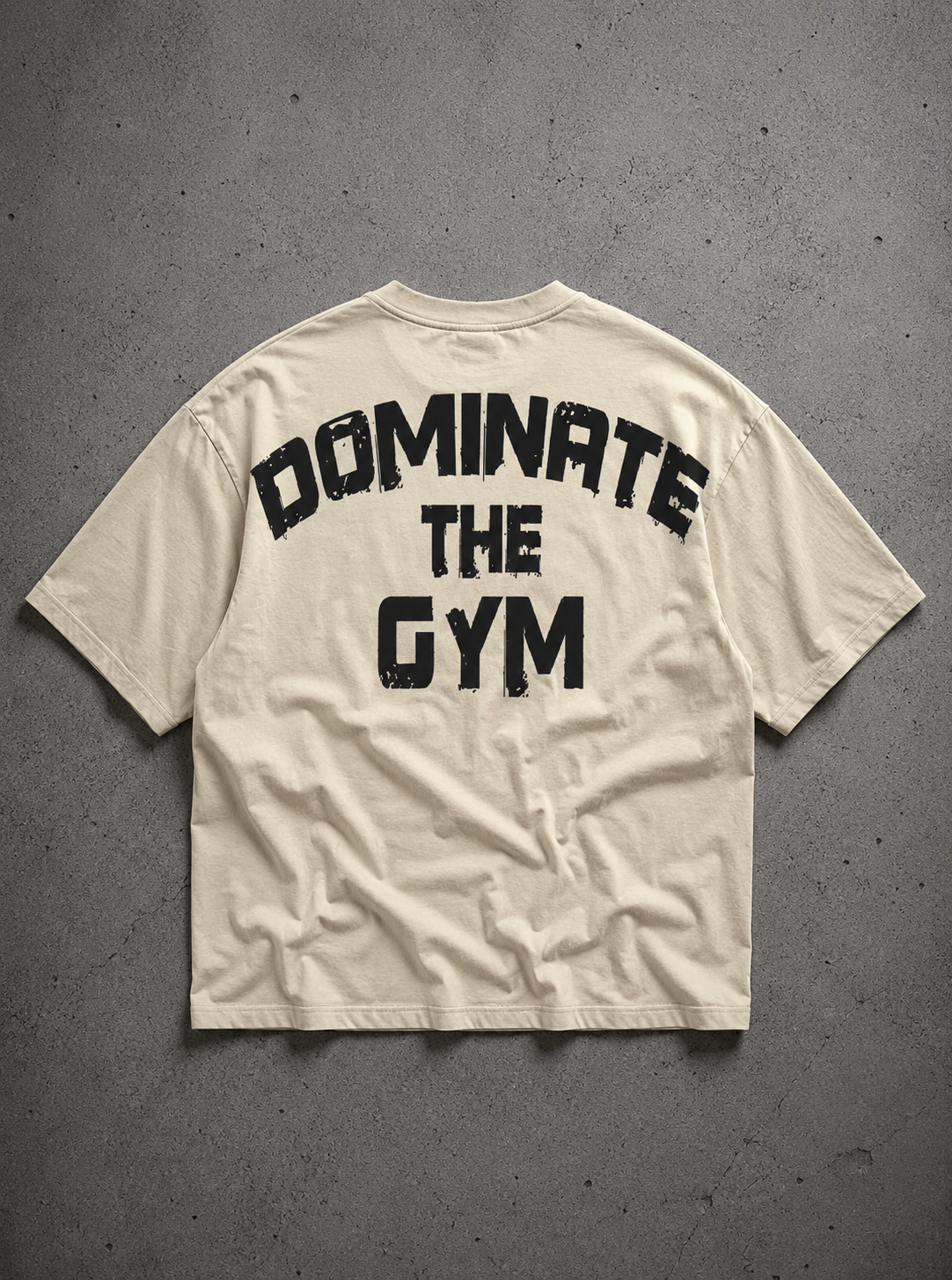 Dominate Oversize Shirt Beige