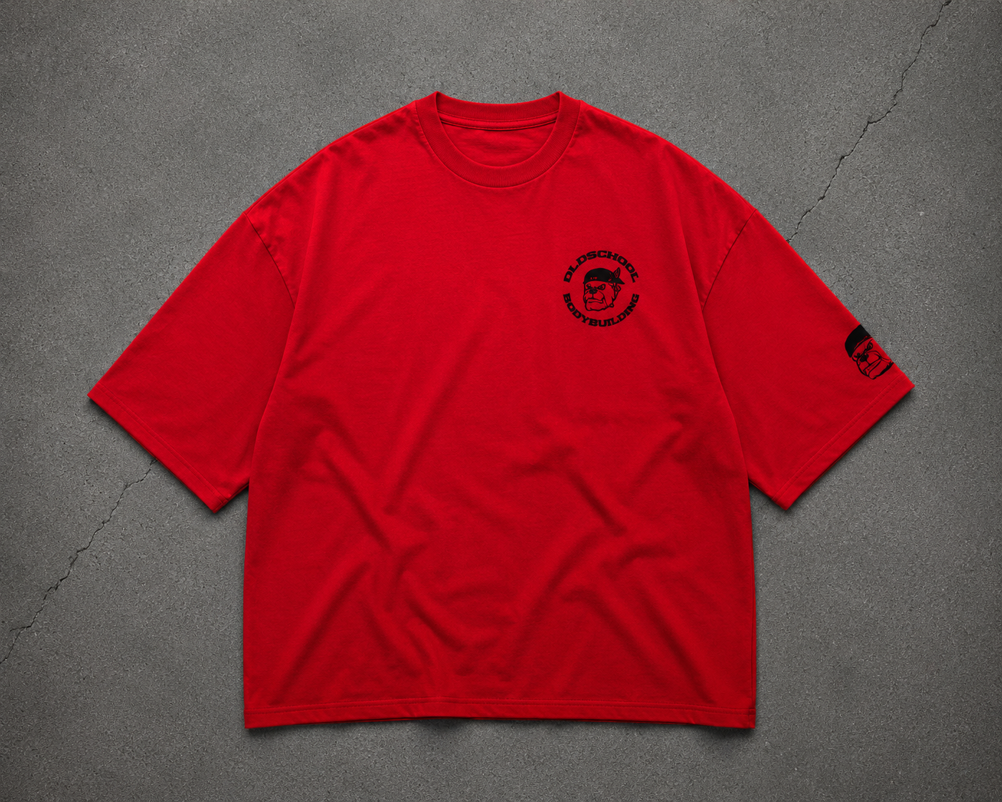 Oldschool BB Boxy Shirt Rot