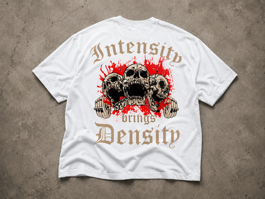 „Intensity“ White Oversize Shirt