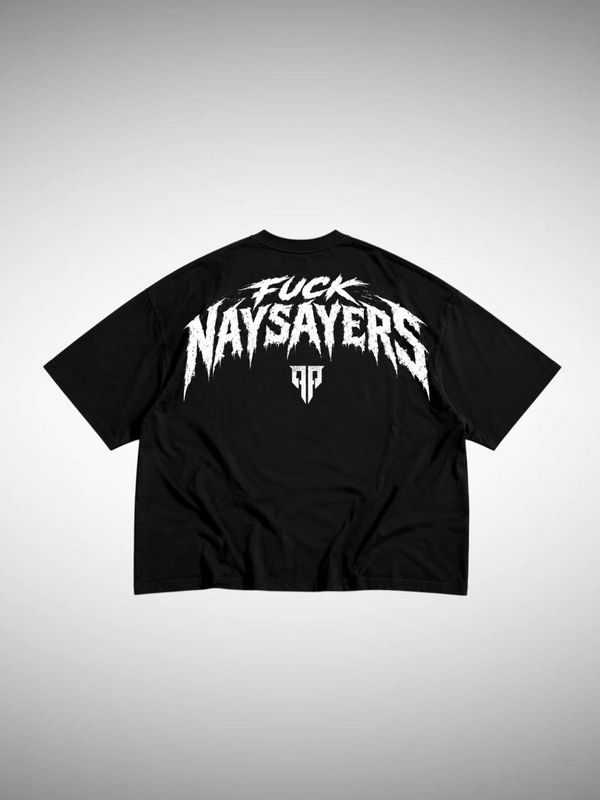 F* Naysayers Oversize Shirt schwarz