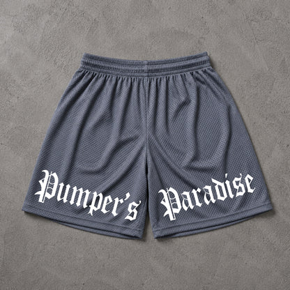 Iconic Light Mesh Shorts Anthrazit