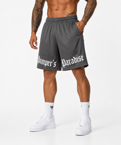 Iconic Light Mesh Shorts Anthrazit