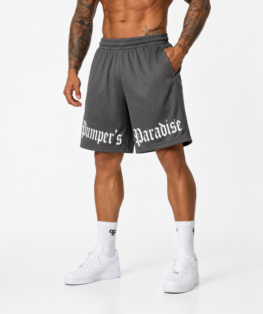 Iconic Light Mesh Shorts Anthrazit