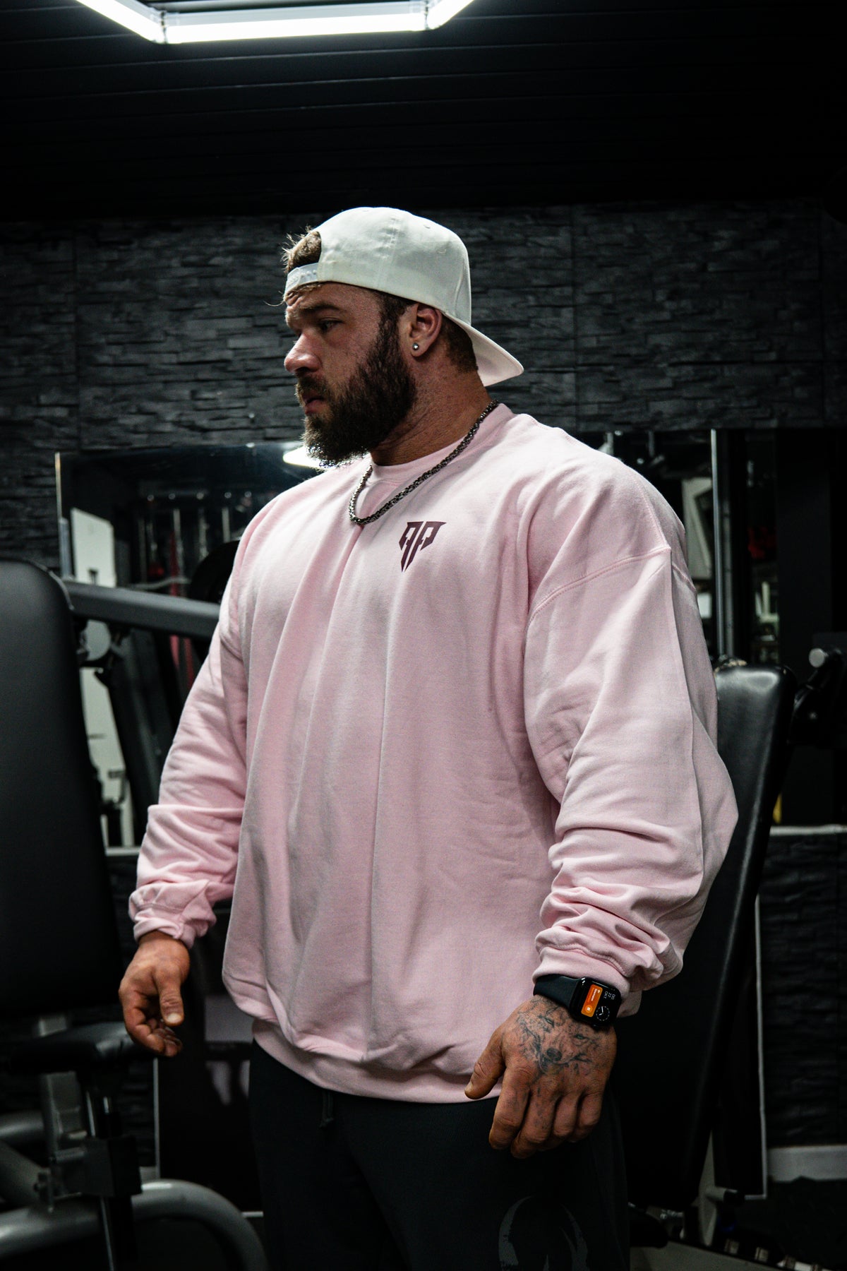 Paradise Is Earned Sweater Rosa