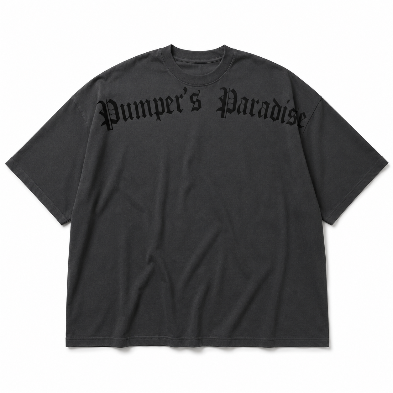 Pumper's Paradise Chest Tee - Anthrazit