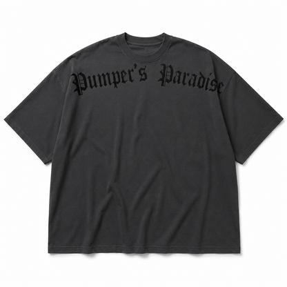 Pumper's Paradise Chest Tee - Anthrazit